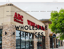 Tablet Screenshot of abcdiscountliquor.com